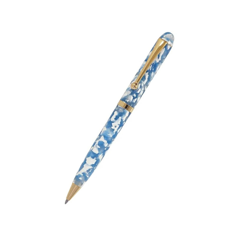Premium Japanese Handmade Ballpoint Pen - Sky & Water Cloud Design - Elegant Writing Instrument for Office, School & Gift Giving