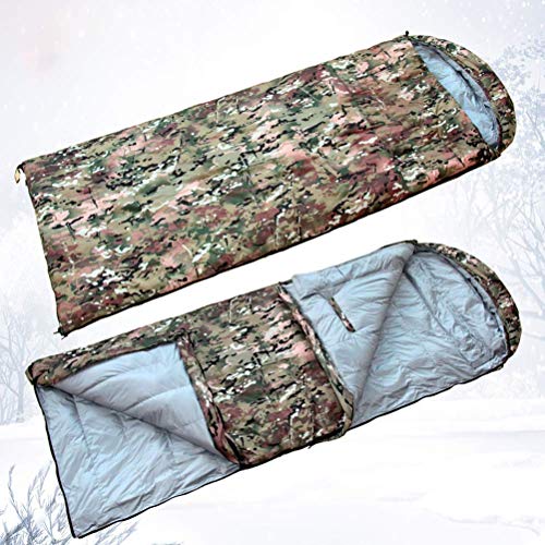 3 Season Lightweight Goose Down Sleeping Bag for Adults - Envelope Style for Camping, Hiking & Outdoor Adventures - Perfect for Backpacking, Travel & Cold Weather Camping Trips