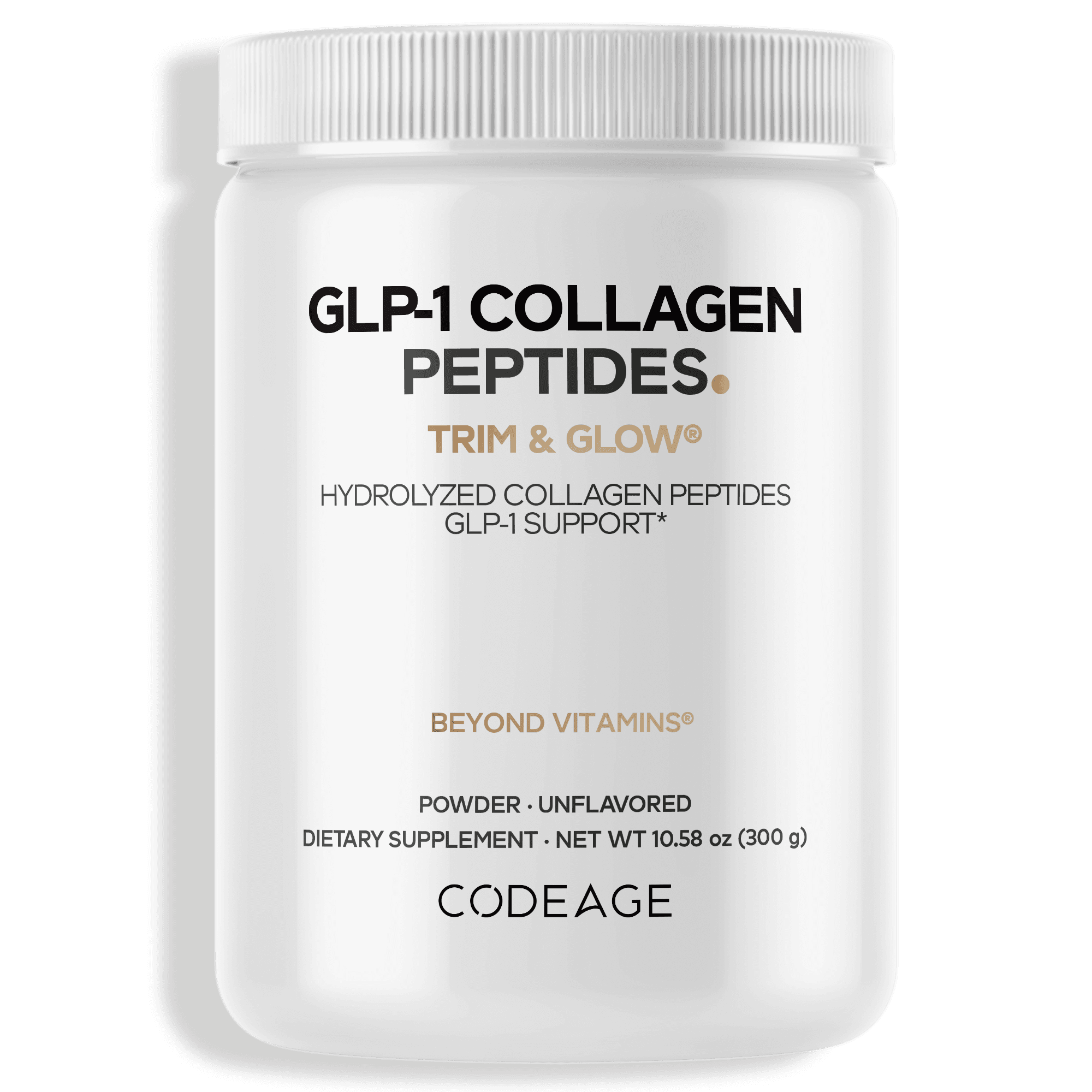 Codeage GLP-1 NEXTIDA GC™ Collagen Peptides Supplement - Supports Skin Health & Joint Function - Ideal for Anti-Aging & Wellness Routines