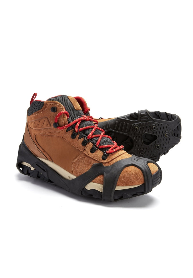 Icetrax V3 Hex Ice Cleats - Traction Cleats for Snow & Ice - Non-Slip Winter Boot Grips for Hiking, Running & Walking on Slippery Surfaces