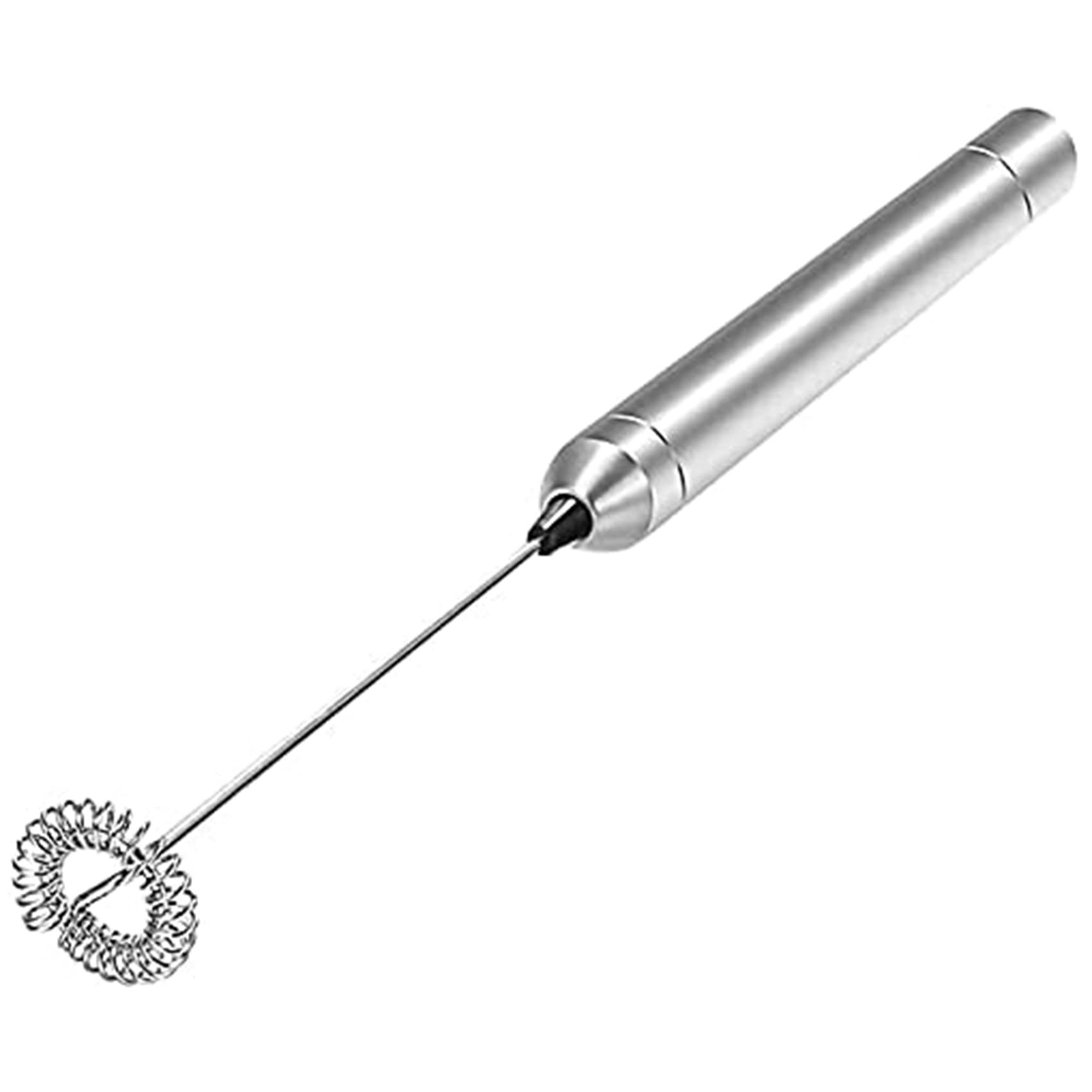 MAKAA Electric Milk Frother - Stainless Steel Handheld Mixer for Coffee, Hot Chocolate & Matcha - Perfect for Home, Office & Cafe Use