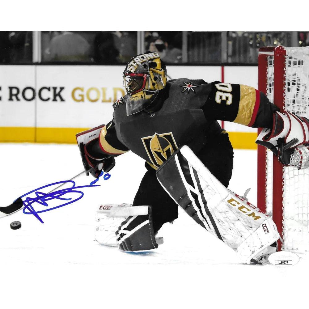 Malcolm Subban Autographed Vegas Golden Knights 8x10 Photo - JSA Certified Signed Hockey Memorabilia - Perfect for NHL Fans, Sports Collectors & Man Cave Decor
