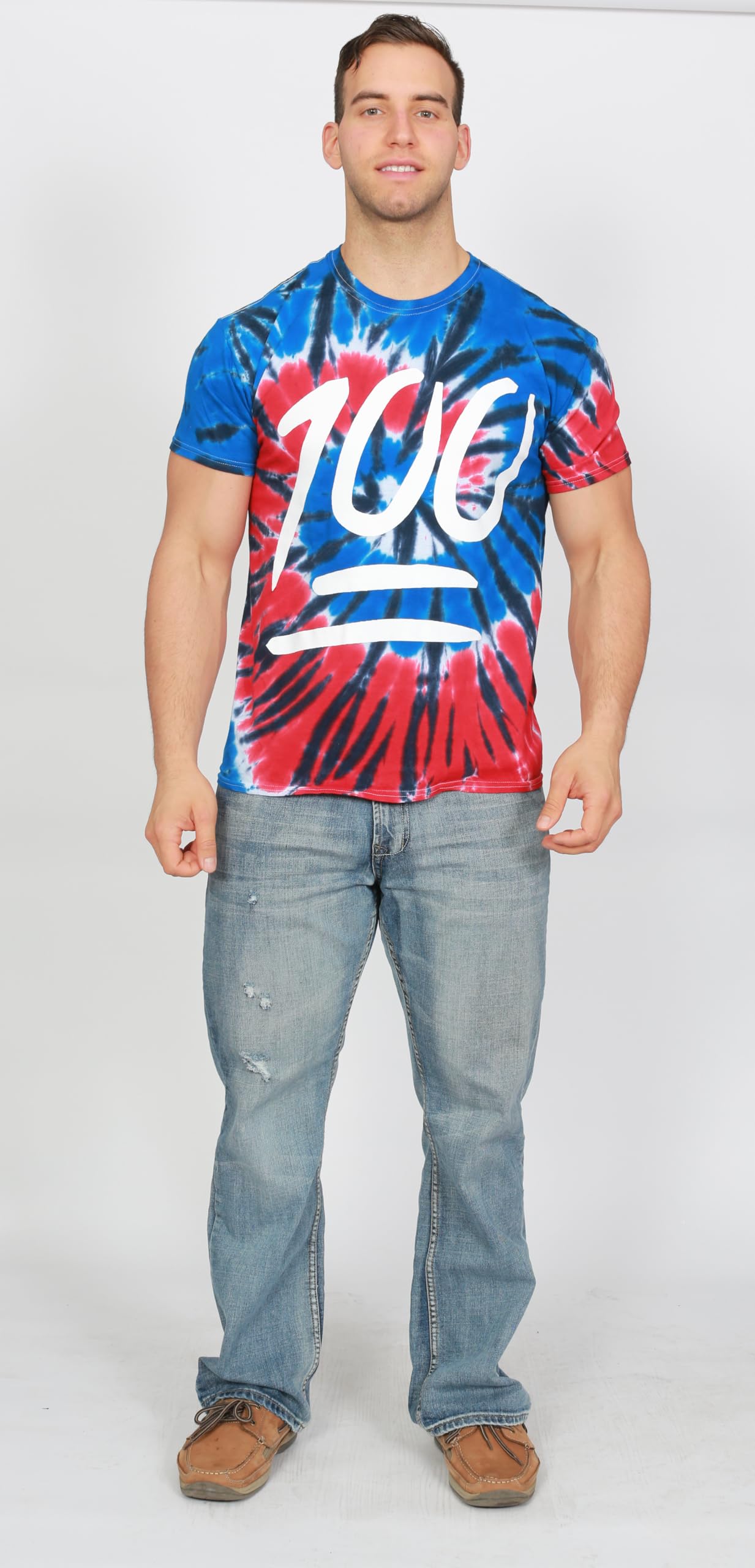 Vibrant Colortone Tie Dye T-Shirts for Men & Women - Soft Unisex Short Sleeve Cotton Tees for Summer, Festivals & Casual Wear