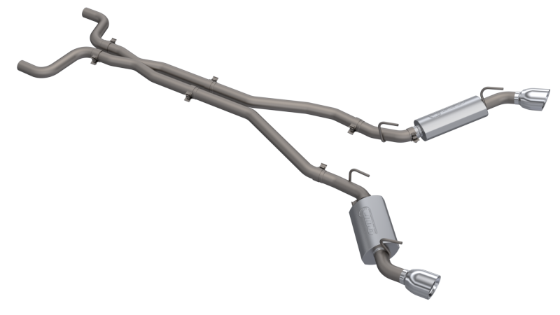 2010-2013 Chevrolet Camaro SS 6.2L QTP AR3 Cat-Back Exhaust System - High Performance Stainless Steel Muffler for Enhanced Sound & Power - Perfect for Street Racing & Car Shows