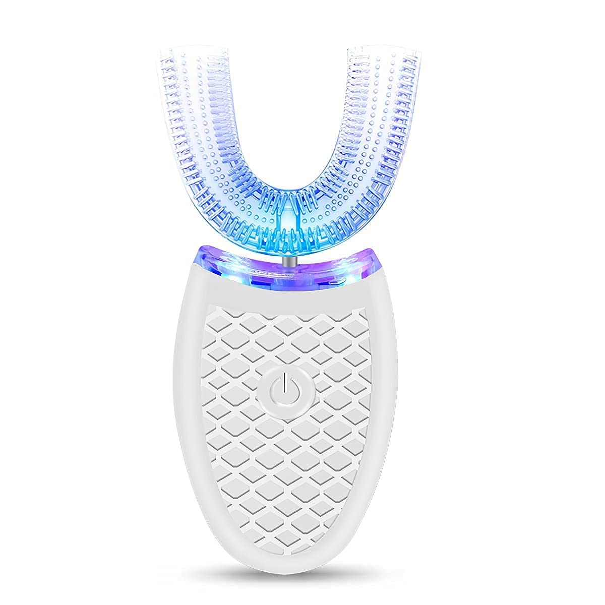 Ultrasonic Electric Toothbrush for Adults - U-Shaped Automatic Toothbrush with 360° Full Mouth Cleaning, Teeth Whitening, Hands-Free & Rechargeable, IPX7 Waterproof - Perfect for Travel, Home Use, and Oral Care Gifts