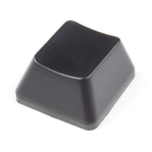 SparkFun Electronics Cherry MX Keycap - R2 (Opaque Black) Mechanical Keyboard Keycap Replacement for Gaming & Typing | Compatible with Cherry MX Switches | Perfect for PC, Mac, and Office Use