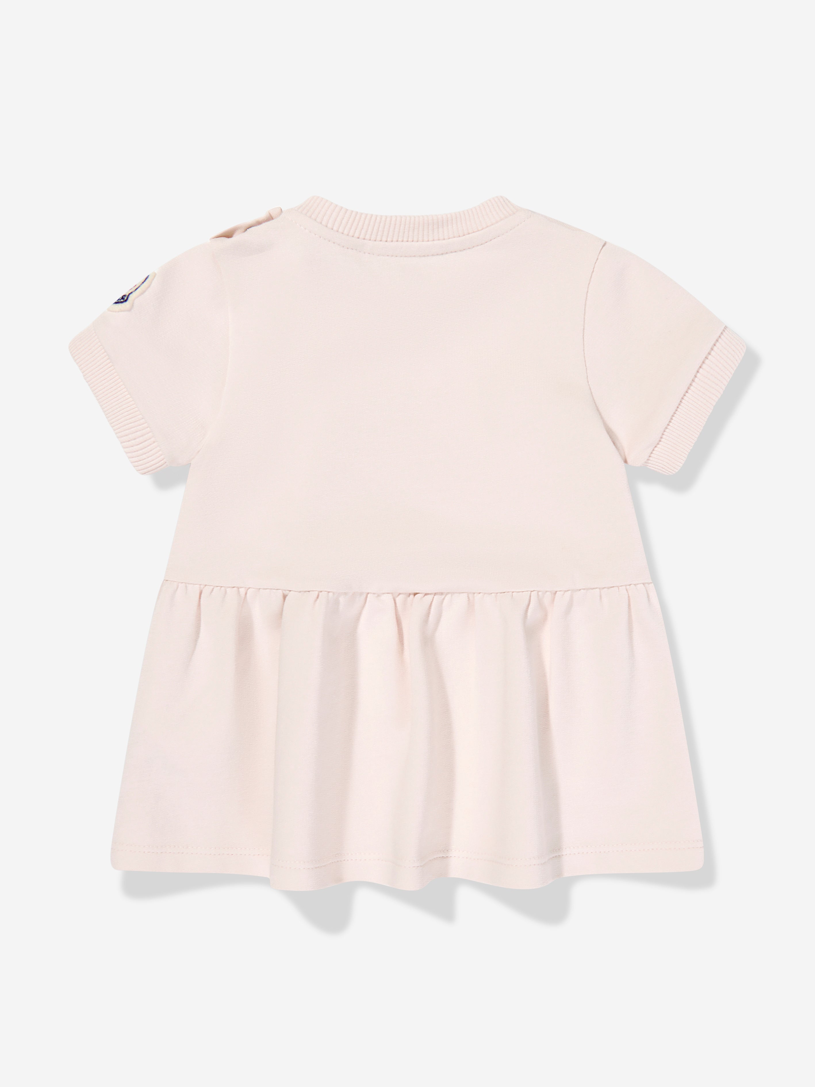 Adorable Pink Bear Sweater Dress for Baby Girls - Soft & Cozy Winter Outfit for Holidays, Photos & Playdates
