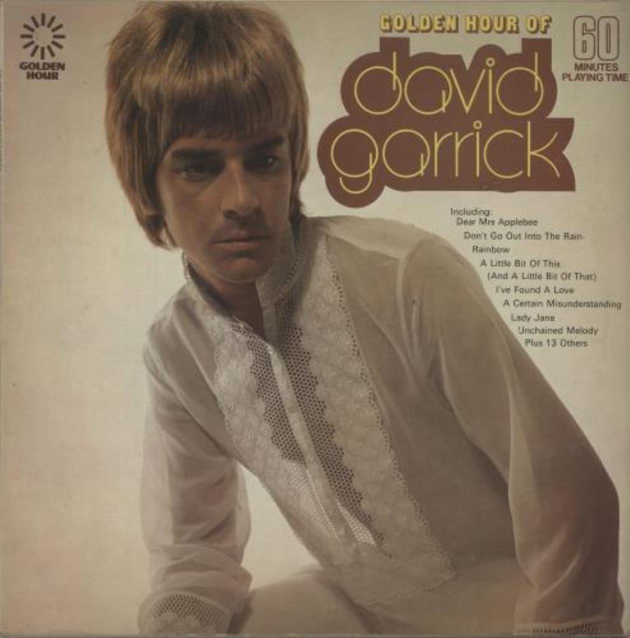David Garrick - Golden Hour Vinyl LP - GH 571 - Classic Jazz Music for Relaxation & Evening Listening