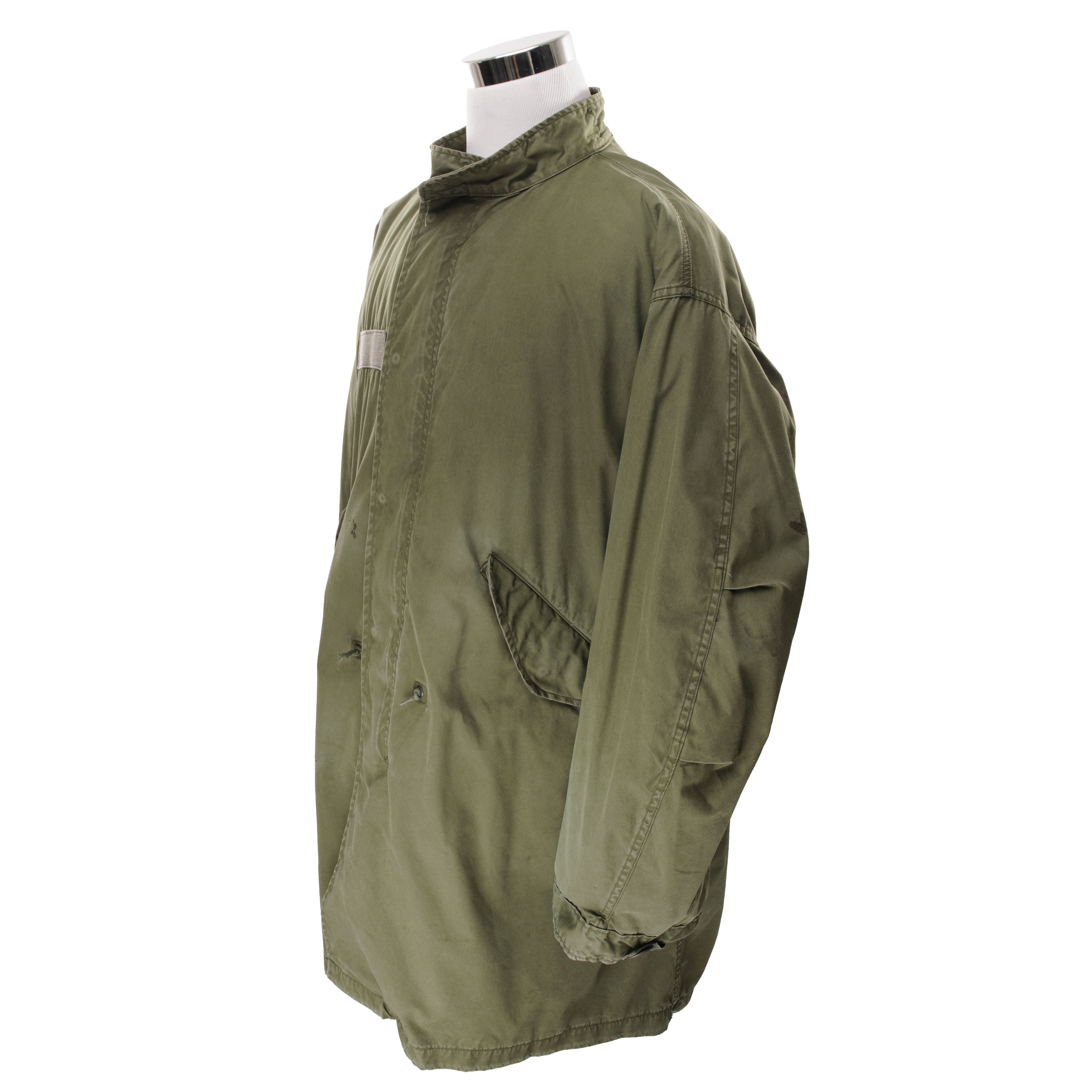 Vintage US Army Fishtail Parka M65 with Liner - 1988 Large Size | Military Jacket for Outdoor, Camping & Cold Weather