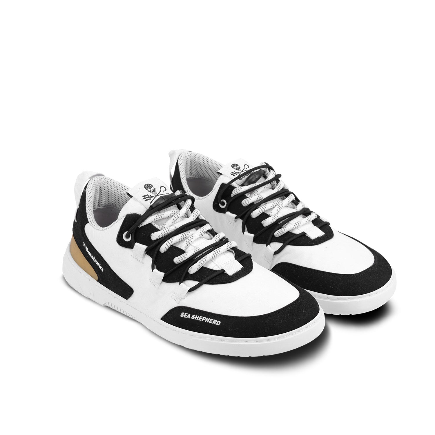 Barefoot Sneakers for Men & Women - Barebarics Revive X Sea Shepherd Orca | Minimalist Zero Drop Shoes for Running, Walking & Gym Workouts