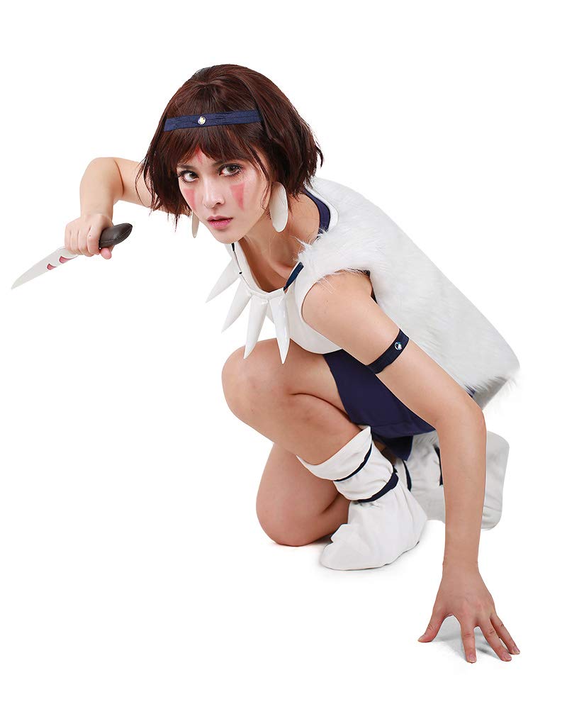 Miccostumes Women's Anime Princess Cosplay Costume Set with Hair Bands, Earrings & Boot Covers - Perfect for Halloween, Cosplay Events & Anime Conventions