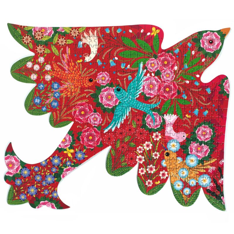 500-Piece Bird Art Jigsaw Puzzle for Adults - Colorful Wildlife Landscape Puzzle for Relaxation & Home Decor