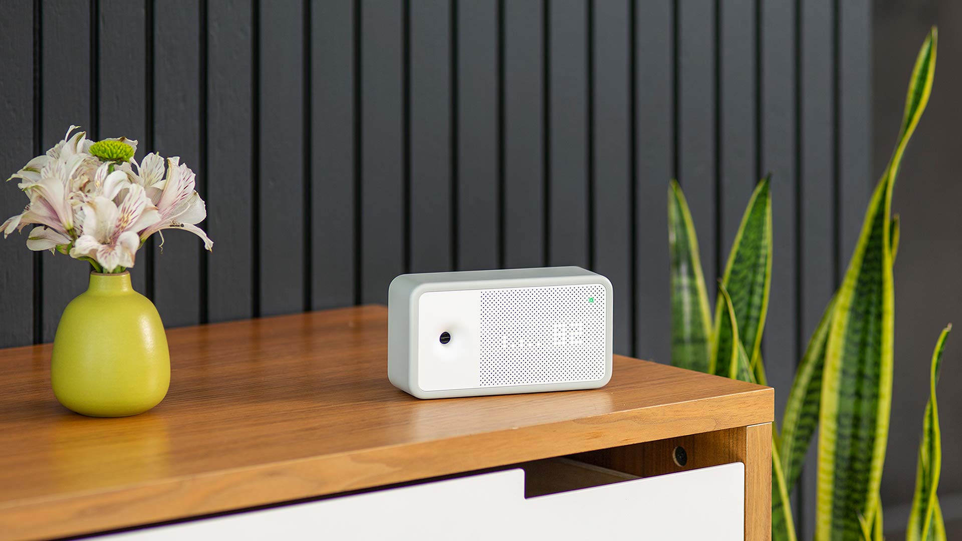 Element AQM8002A Indoor Air Quality Monitor - Real-Time CO2, PM2.5, Temperature & Humidity Sensor for Home, Office, Nursery & School Air Purification Systems