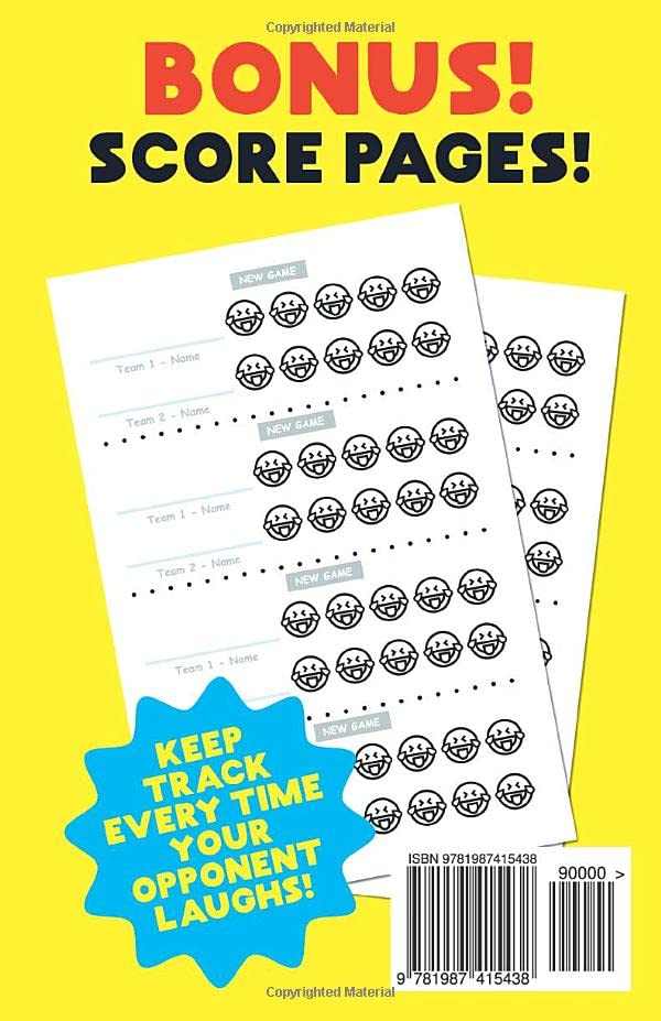 Try Not to Laugh Challenge Joke Book: 500+ Hilarious Jokes for Kids, Teens & Adults - Includes Bonus Scoring Sheets & Fun Party Games - Perfect Gift for Birthdays, Family Game Nights & Road Trips