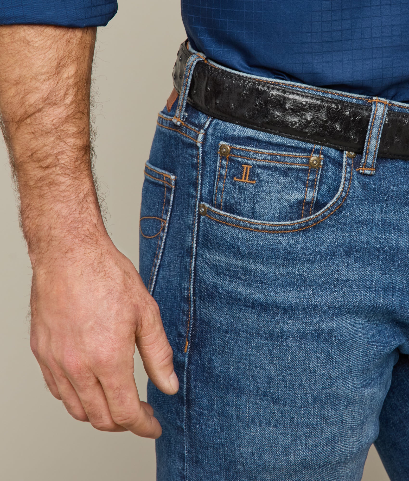 Dean Men's Bootcut Jeans - Classic Ranch Hand Wash Denim for Cowboy & Western Style | Perfect for Rodeo, Ranch Work & Casual Wear