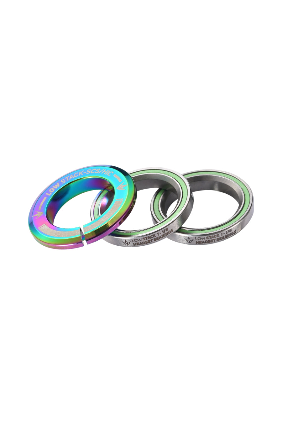 Envy Low Stack Headset - Lightweight & Durable Bike Headset for Smooth Rides - Perfect for Mountain Biking, Road Cycling & Commuting