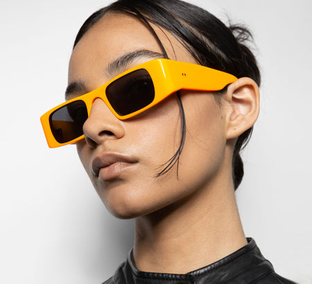 83 Yellow & Black Polarized Sunglasses for Men & Women - UV Protection, Fashionable & Lightweight - Perfect for Driving, Beach & Outdoor Activities