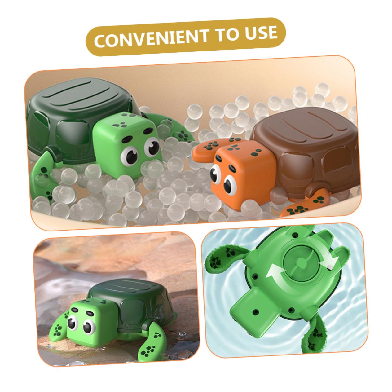 FAVOMOTO 9-Piece Kids Bath Toys Set - Durable Plastic Water Play Toys for Toddlers & Boys - Fun Bathtub, Pool & Beach Toys for Children's Sensory Development