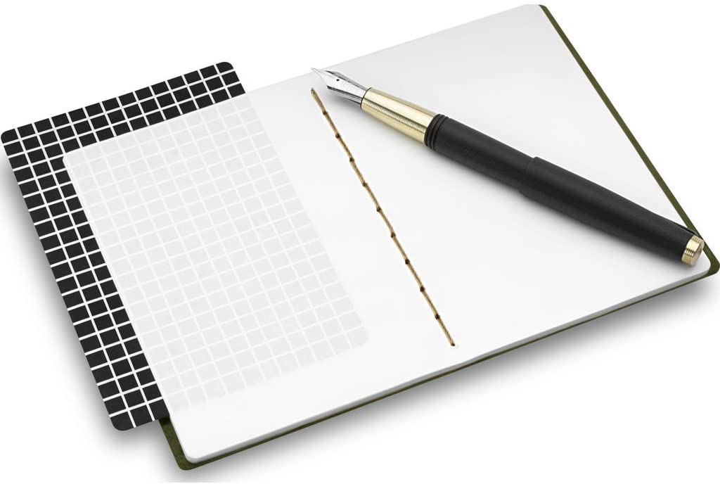 Ezra Arthur Small Notebook - Green Journal for Writing, Notes & Planning | Perfect for Students, Office & Travel