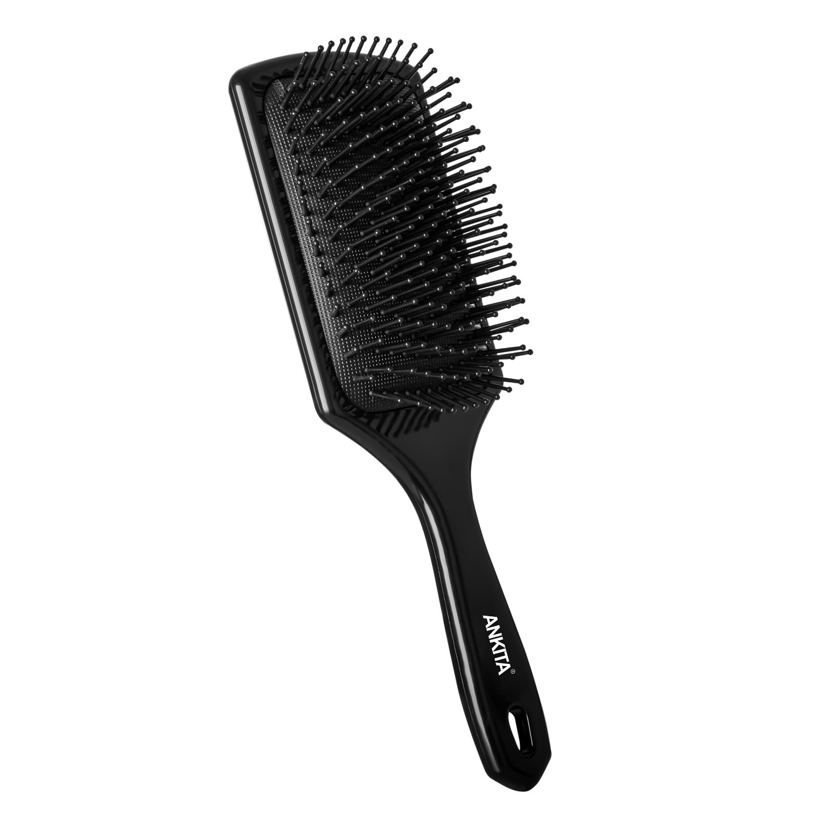 Ankita Flat Paddle Hair Brush with Nylon Bristles - Strong & Flexible Detangling Brush for Smoothing & Straightening Hair - Ideal for Men & Women (A-11) | Perfect for Daily Styling, Salon Use & Travel Essentials