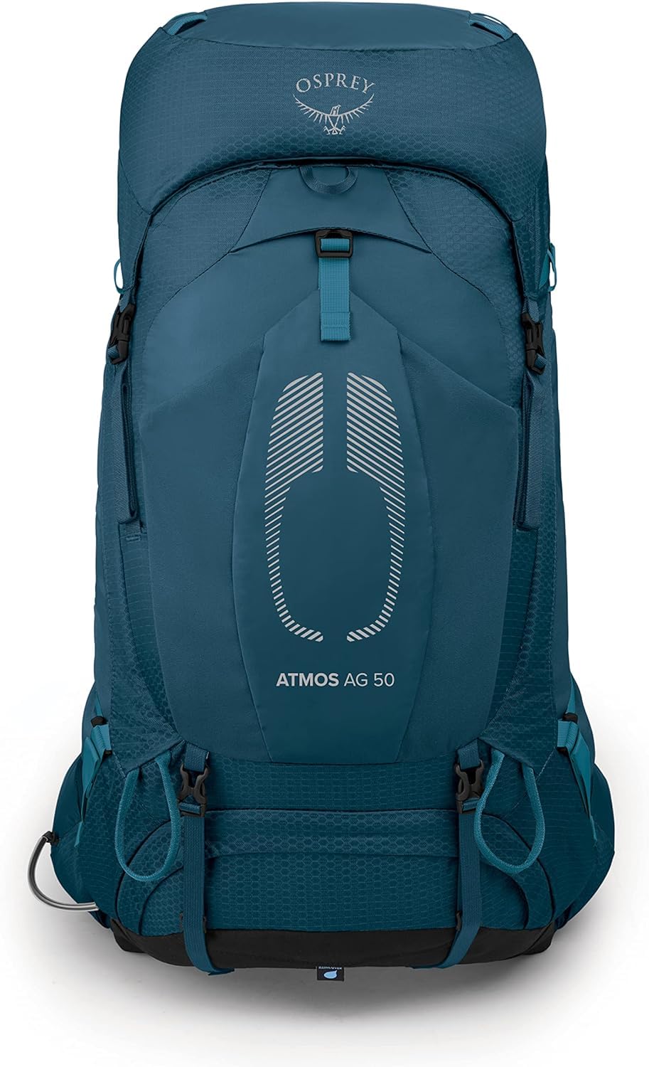 Osprey Atmos AG 50L Men's Hiking Backpack - Lightweight & Comfortable for Outdoor Adventures, Camping & Travel