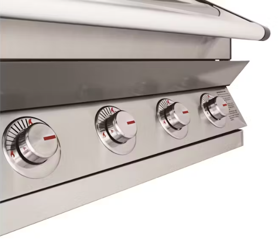 Beef Eater BBG1640SA 1600 Series 4 Burner Built-In BBQ Grill - Outdoor Gas Grill for Patio, Backyard & Garden Cooking | Heavy Duty Stainless Steel BBQ with Side Burner & Rotisserie Kit