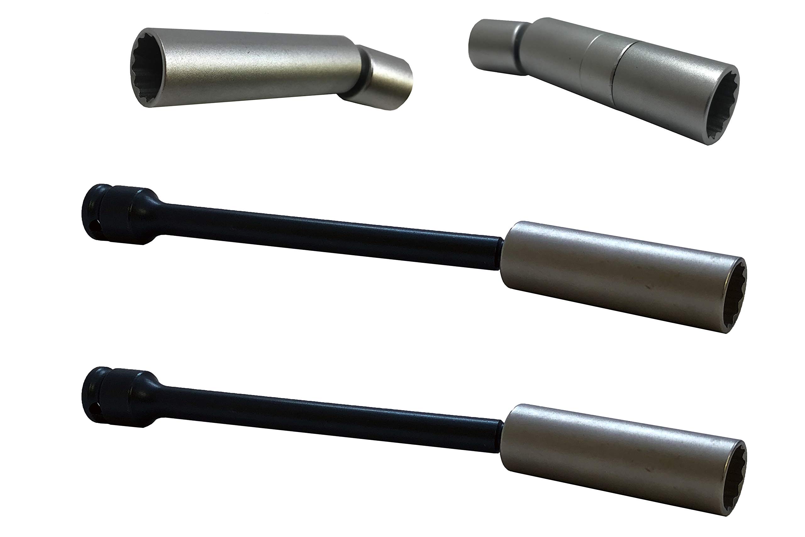 2030 4-Piece Spark Plug Socket Set - Euro Standard for Auto Repair