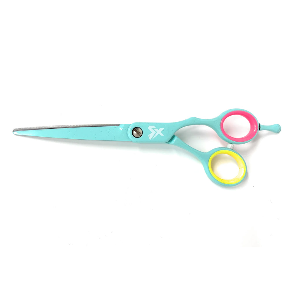 Professional Cricket Shear Xpression 5.75 Inch Hair Cutting Scissors with Protective Case - Precision Styling Tools for Salon & Home Haircuts, Trims & Layering