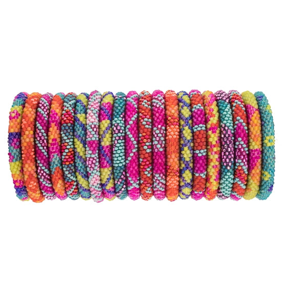 Rollies Kids Roll On Bracelet - Fun & Colorful Adjustable Wristband for Boys & Girls - Perfect for Playtime, Parties & Gifts