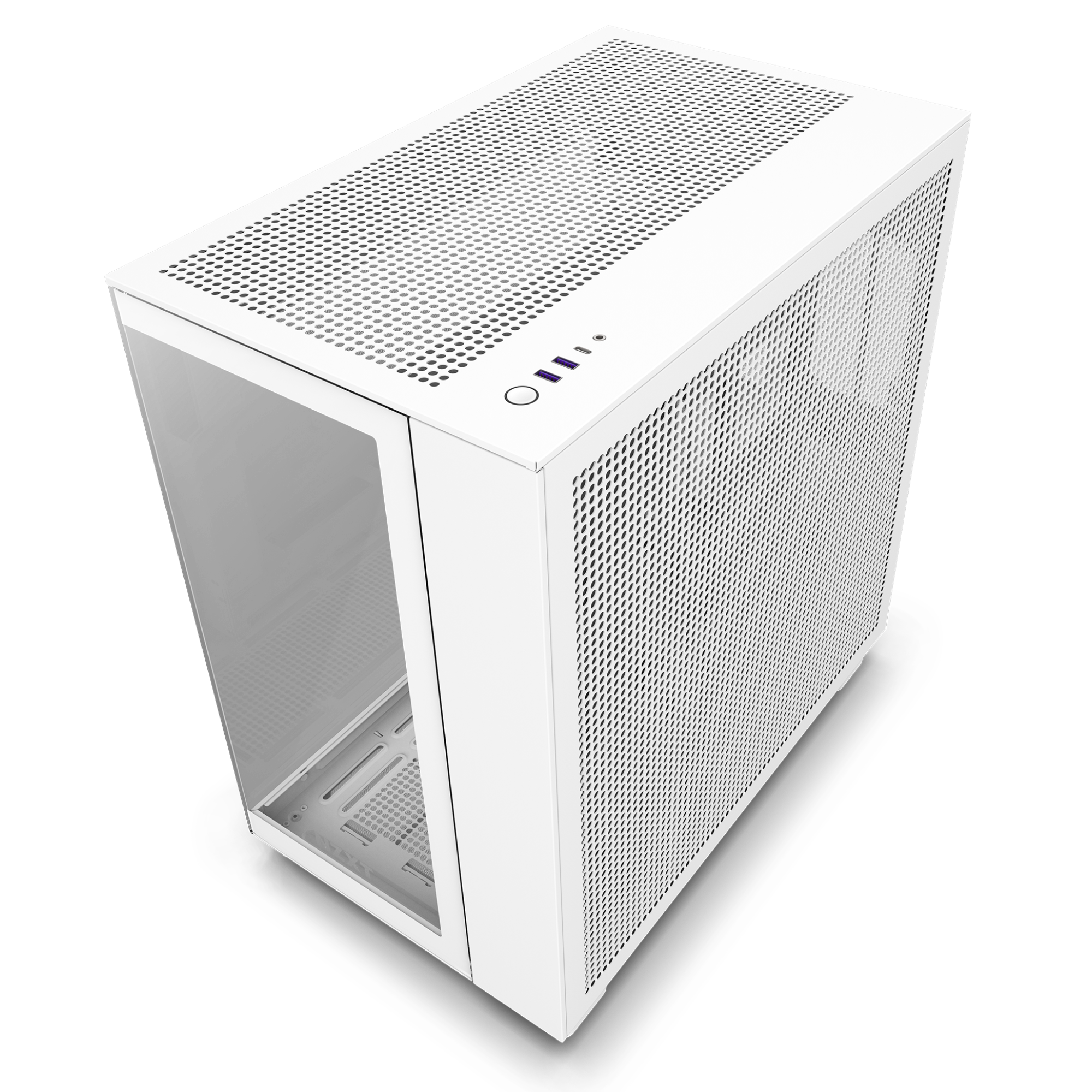 H9 Flow 2023 - Premium High Airflow PC Case with Tempered Glass & RGB Lighting | Perfect for Gaming Rigs, Streaming Setups & Workstation Builds