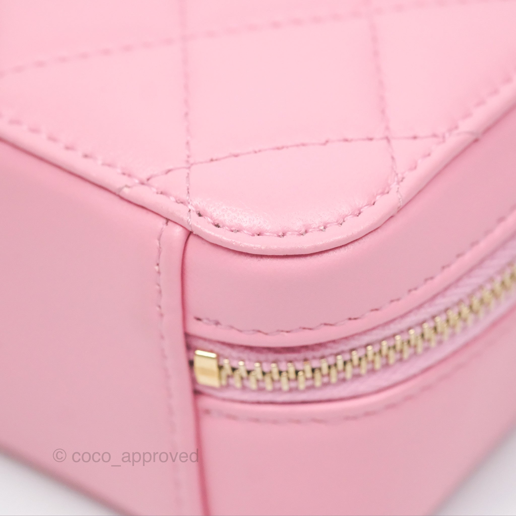 Chanel Quilted Lambskin Camera Bag in Pink with Gold Hardware - Perfect for Everyday Use & Special Occasions