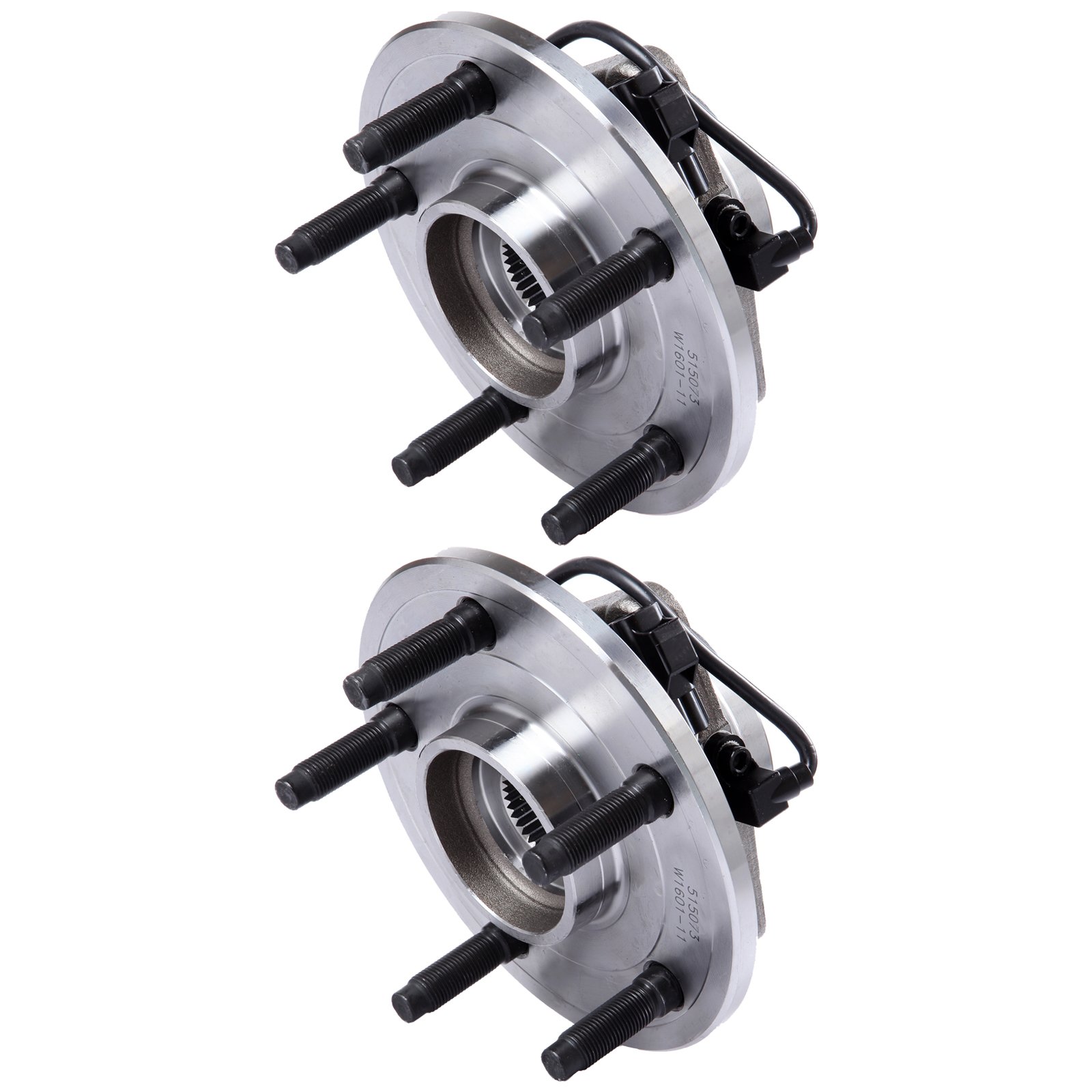 Replaces 515073 Front 5 Lugs Wheel Axle Bearing and Hub Assembly Compatible with 2002-2005 Ram 1500 - Wheel Hub and Bearing Kit (2 PCS) - Perfect for Off-Road Adventures and Heavy-Duty Towing