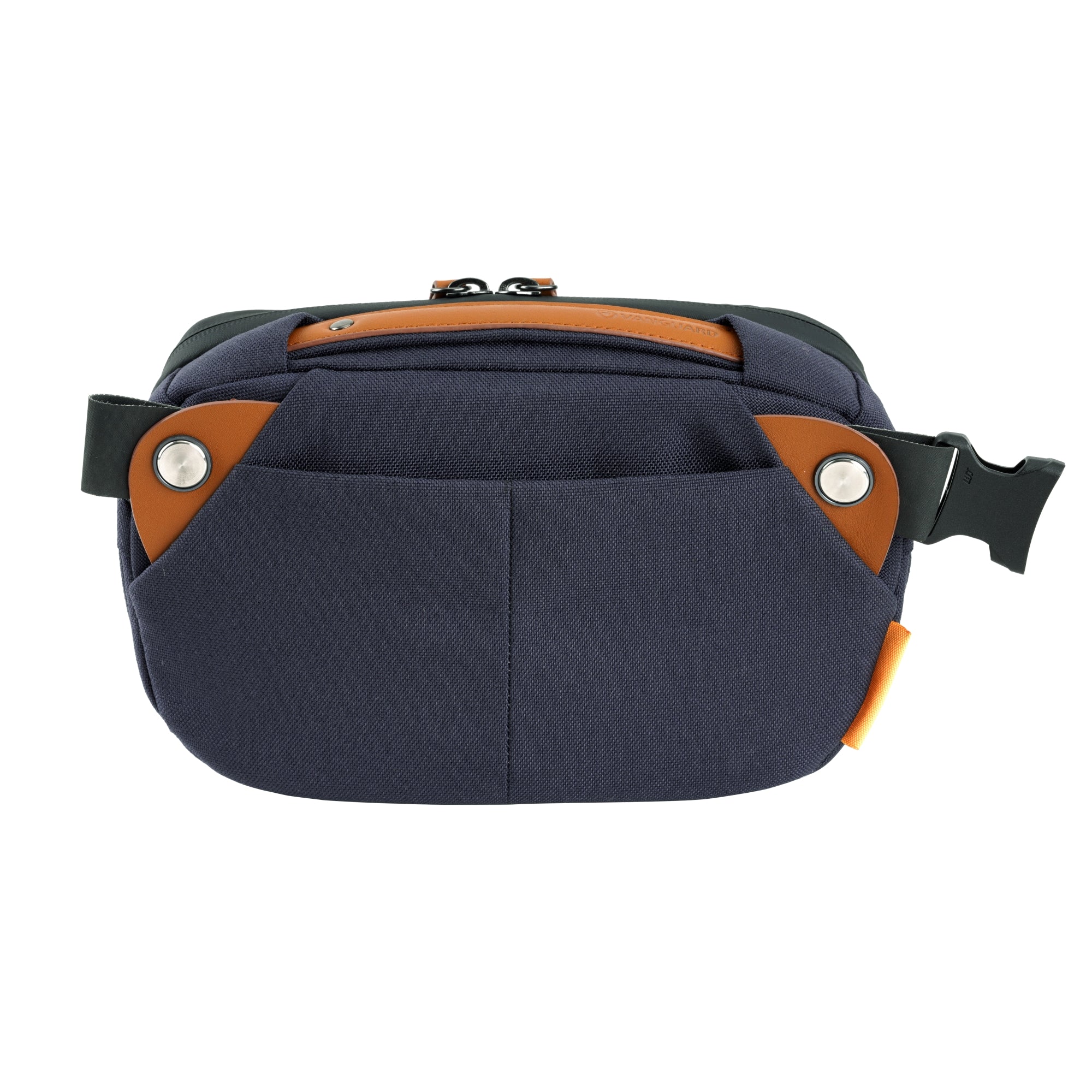 VEO City CB24 NV Crossbody Camera Bag for Women & Men - Waterproof & Anti-Theft Travel Shoulder Bag - Navy Blue - Perfect for Travel, Hiking, and Everyday Use