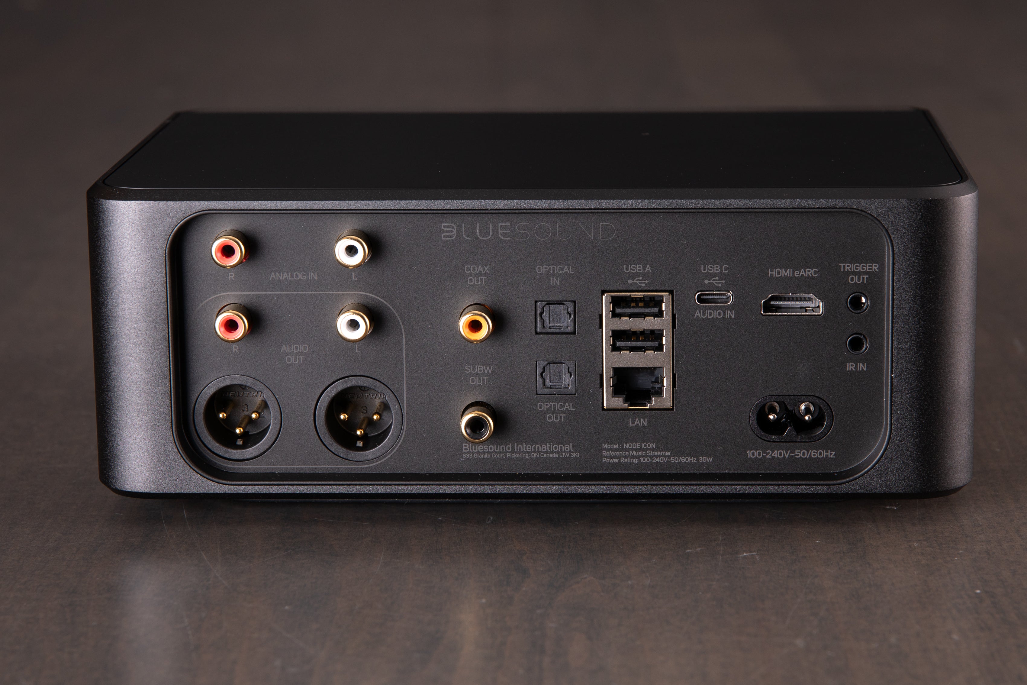 Bluesound Node Icon Wireless Hi-Res Music Streamer - High Fidelity Audio for Home Theater & Multi-Room Listening | Perfect for Audiophiles & Music Enthusiasts