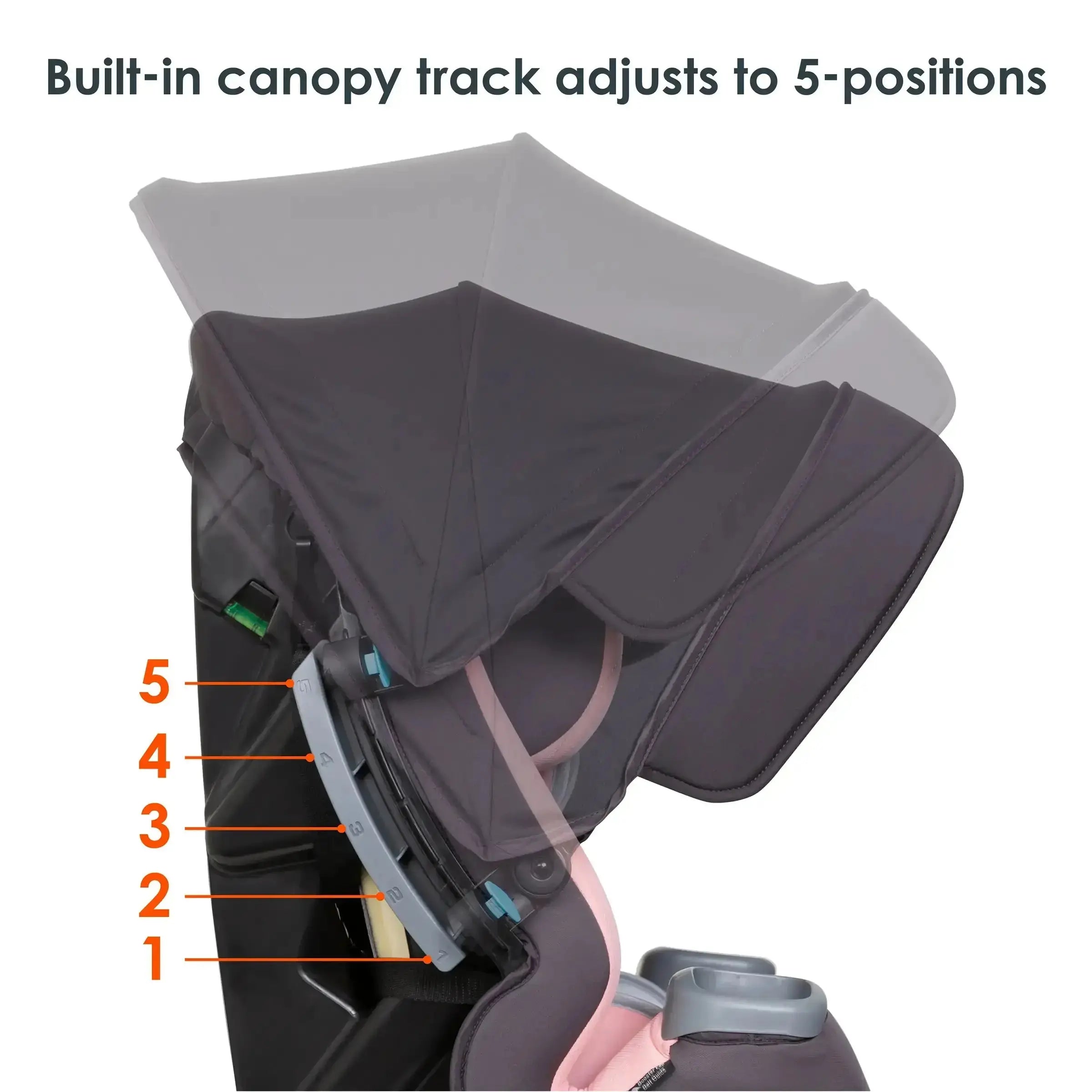 Cover Me™ 4-in-1 Convertible Car Seat for Infants to Toddlers - Safe & Comfortable Baby Car Seat with 5-Point Harness - Perfect for Travel, Road Trips & Everyday Use