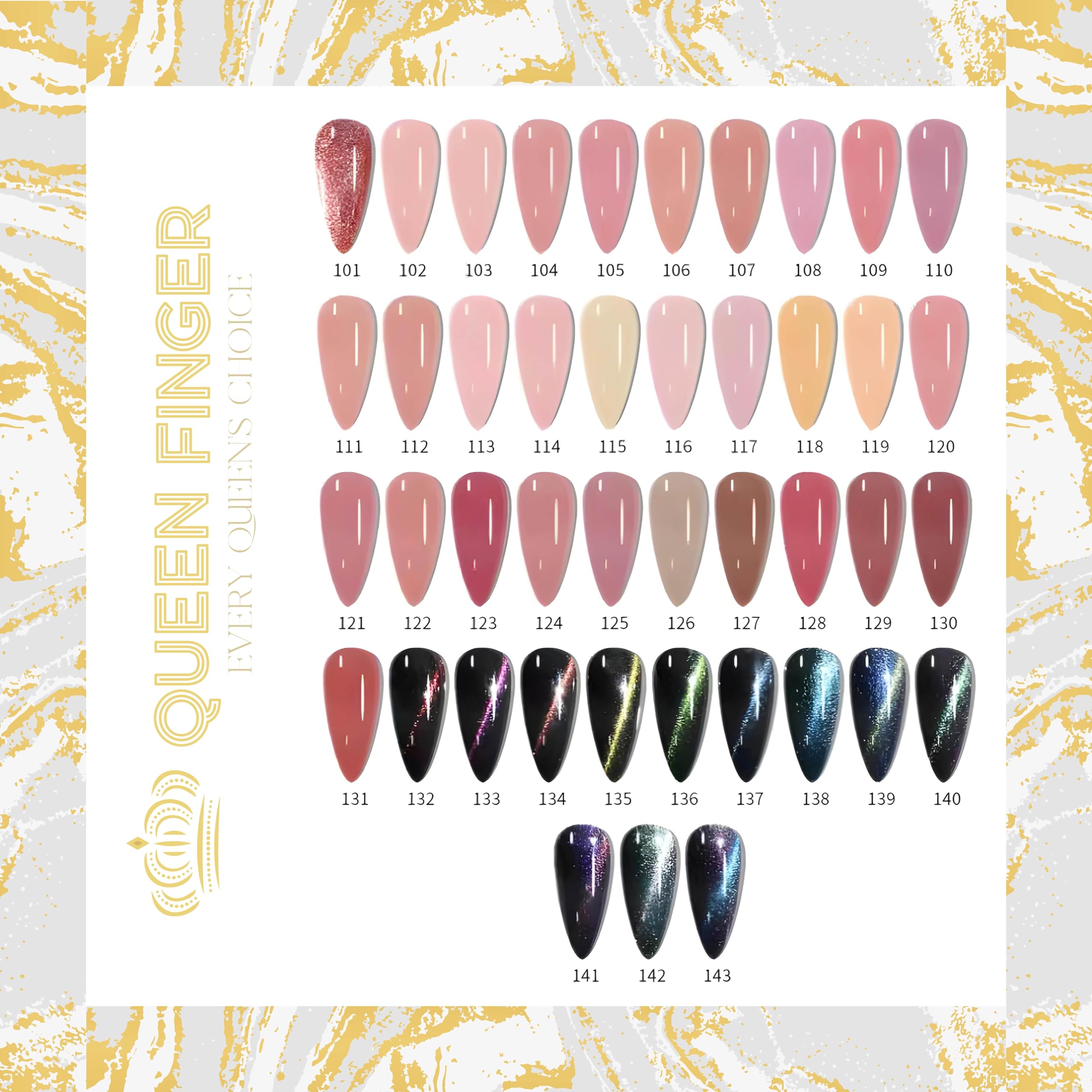 QUEENFINGER 15ml Soak Off UV Gel Nail Polish - Spring Colors for DIY Manicure, Salon Quality Glossy Finish - Perfect for Home Nail Art & Professional Salon Use (Requires UV Lamp)