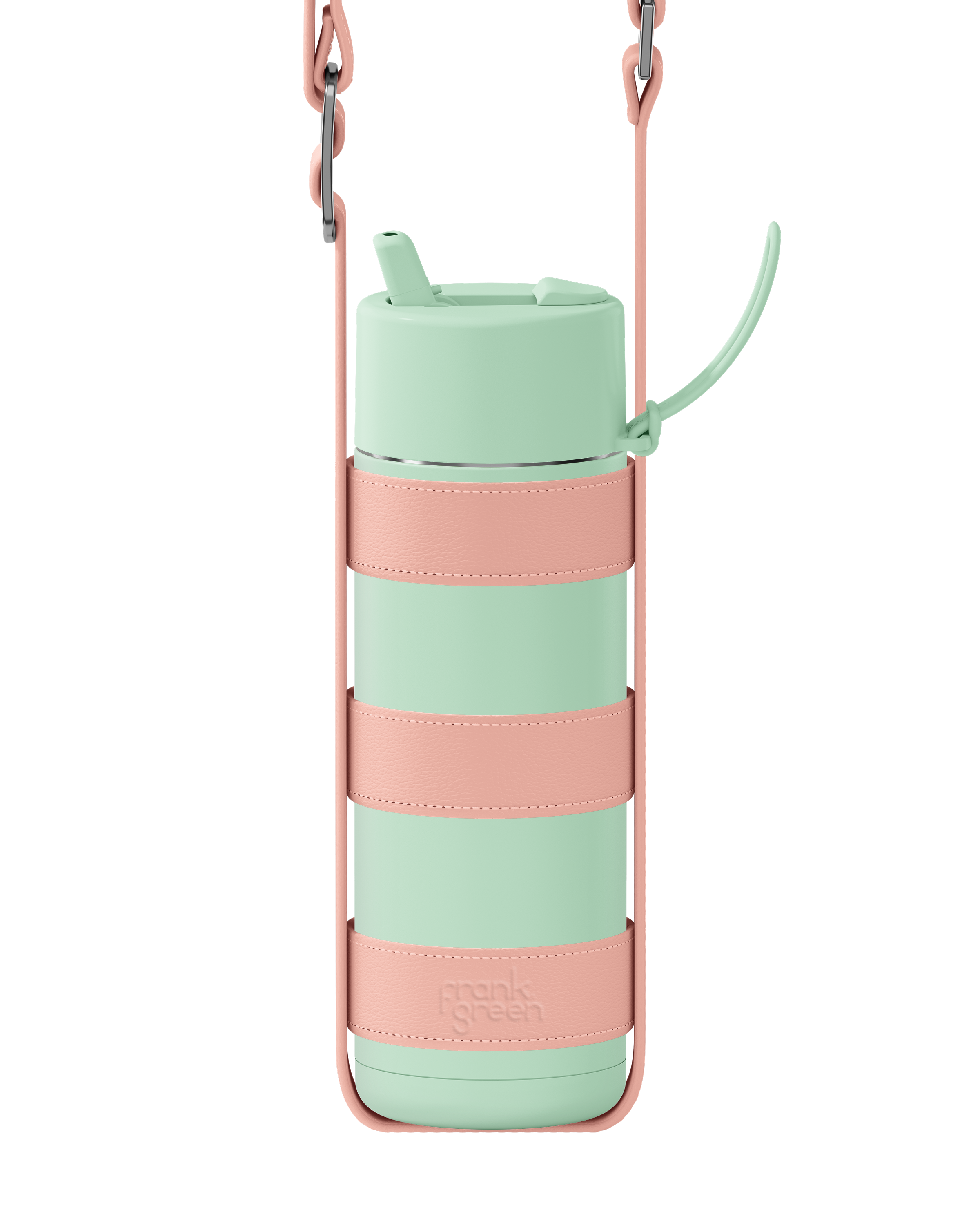 Insulated Water Bottle with Leak-Proof Holder - Stainless Steel Vacuum Flask & Carrying Case Set - Perfect for Gym, Hiking, Travel & Office Use