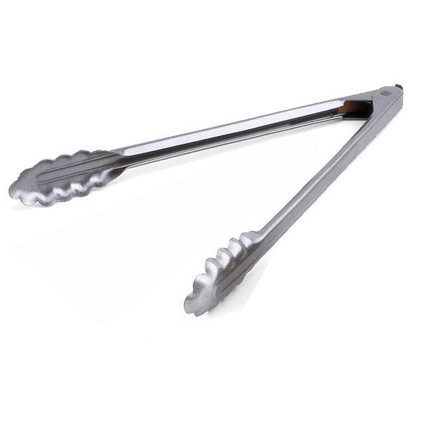 Edlund 34479 Heavy Duty 12-Inch Stainless Steel Kitchen Tongs - Perfect for Grilling, BBQ, Serving, and Cooking in Restaurants or Home Kitchens