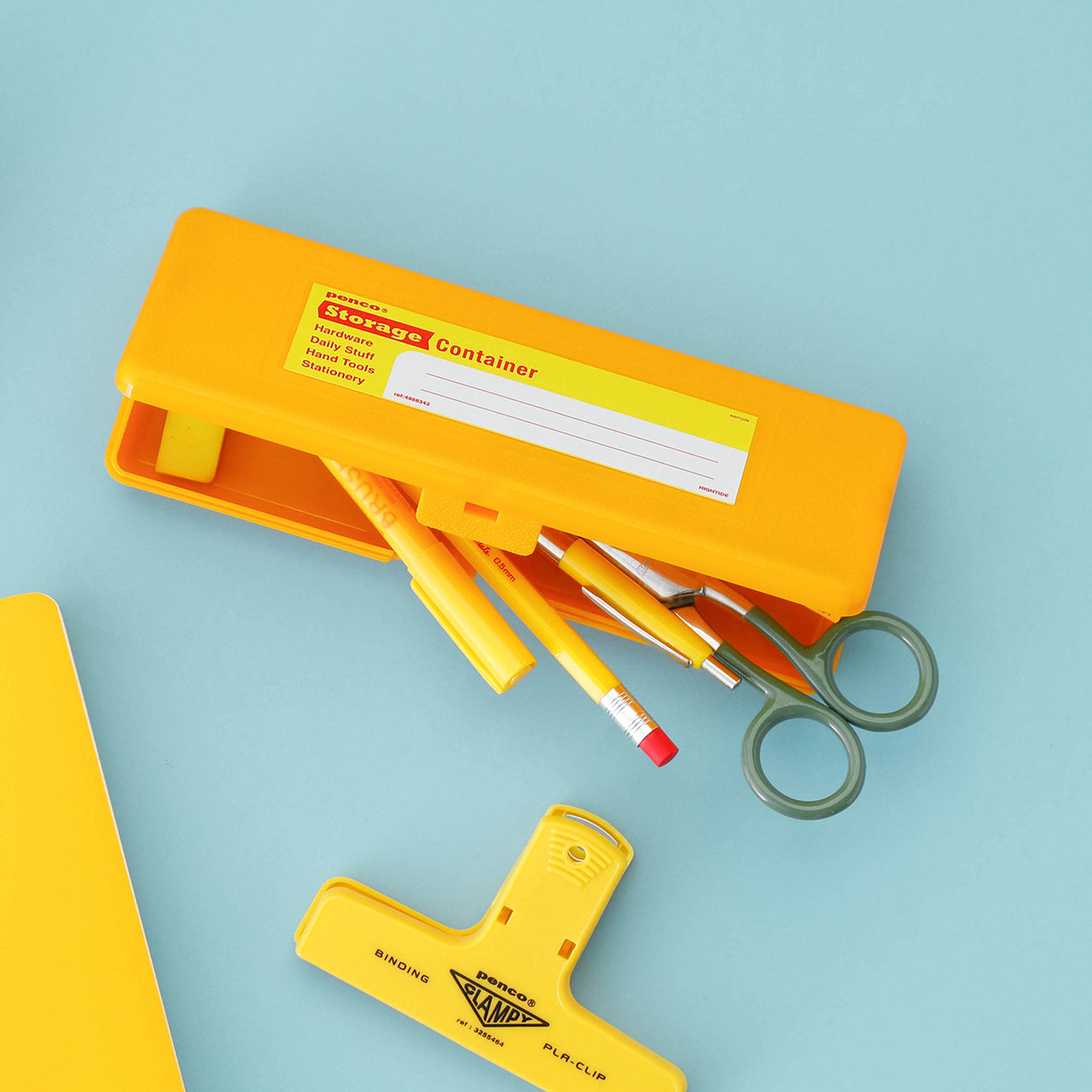 Premium Storage Container Pen Case - Durable Pencil & Pen Organizer for School, Office & Travel - Perfect for Students, Artists & Professionals
