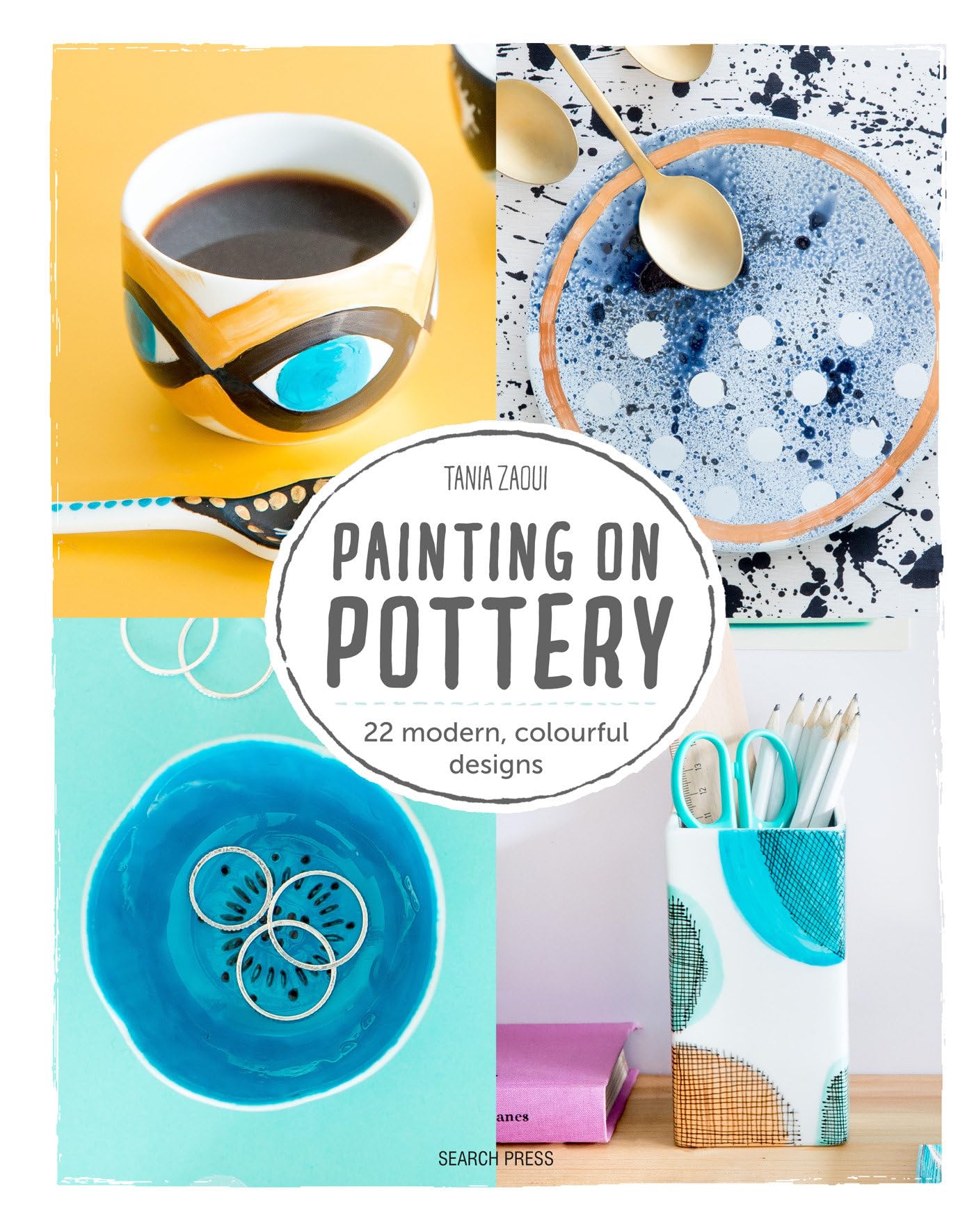 22 Modern Colorful Pottery Painting Designs - DIY Ceramic Art for Home Decor & Gifts