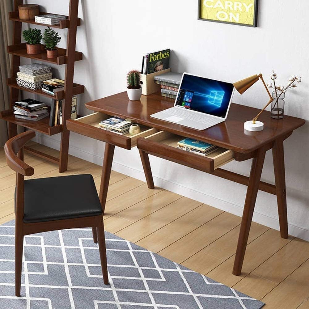 Modern Kids Desk and Chair Set - Adjustable Study Table for Children, Homework & Art Station - Perfect for School, Homeschooling & Playroom Learning Activities