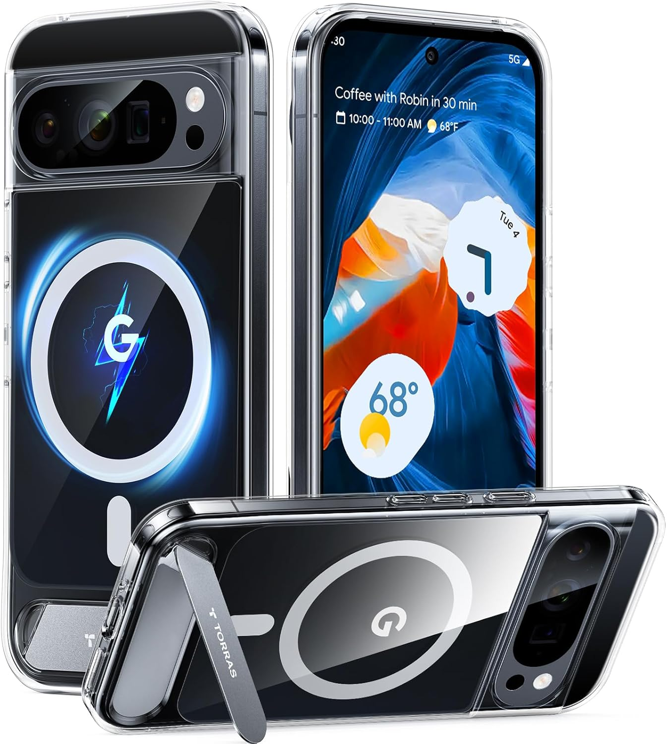 Ostand L1 Premium Phone Stand Holder for Google Pixel 9 Pro - Perfect for Desk, Home Office, and Hands-Free Viewing