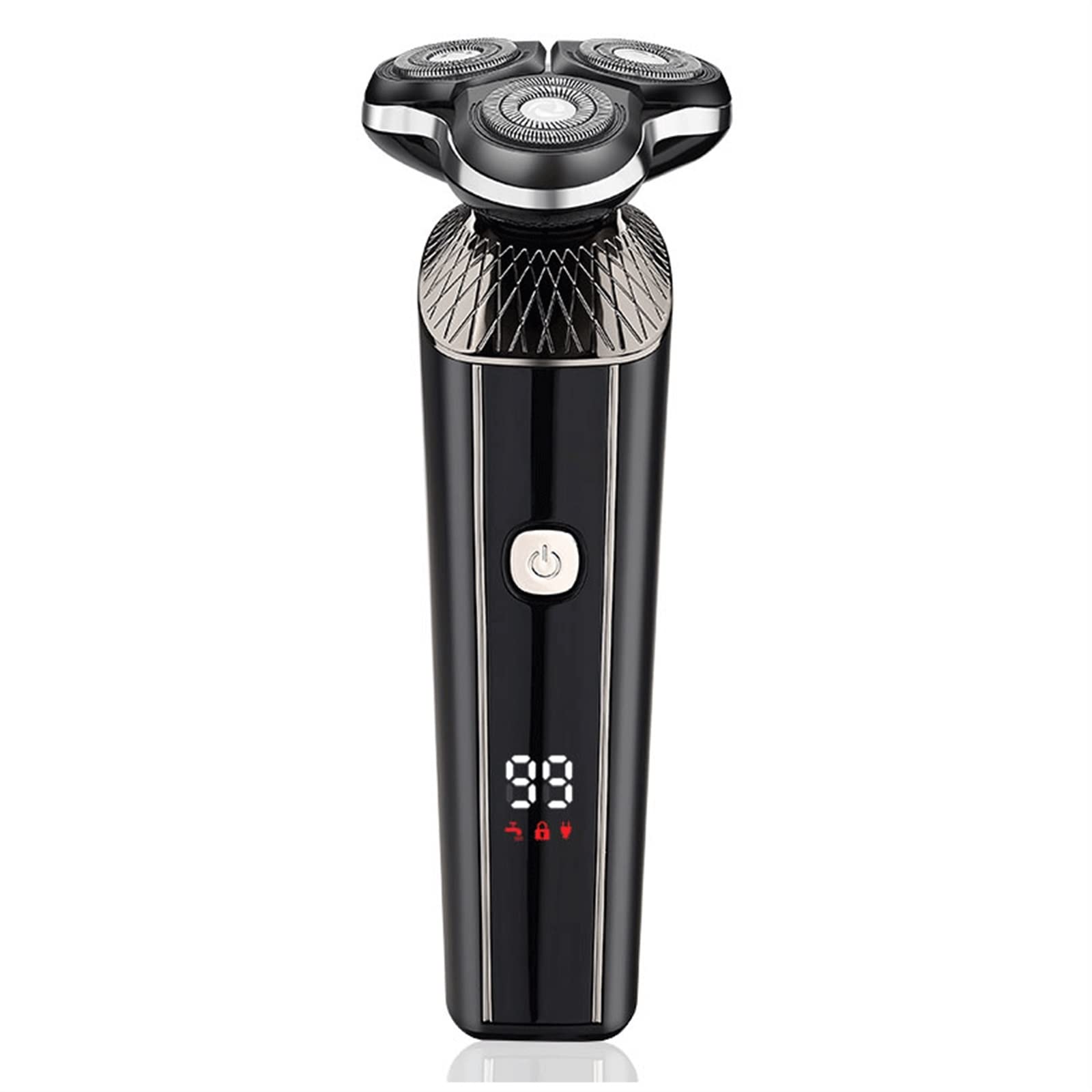 Best Men's Electric Shaver - 3-in-1 Waterproof Rotary Shaver with Rechargeable Battery | Perfect for Travel, Gym & Daily Shaving