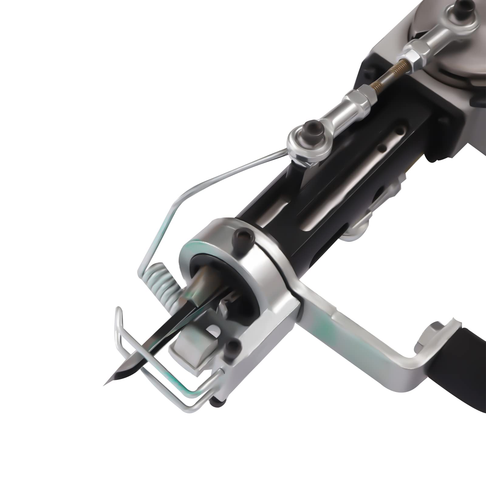 2400RPM Electric Carpet Tufting Gun - Adjustable Pile Height for Cut Pile & Loop Carpets | Professional Carpet Weaving & DIY Craft Tool for Home Decor and Industrial Use