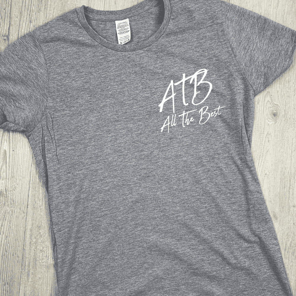 ATB (All The Best) Hinch T-Shirt - Premium Grey Cotton Tee for Men | Comfortable Casual Wear for Everyday Outfits, Street Style & Lounge