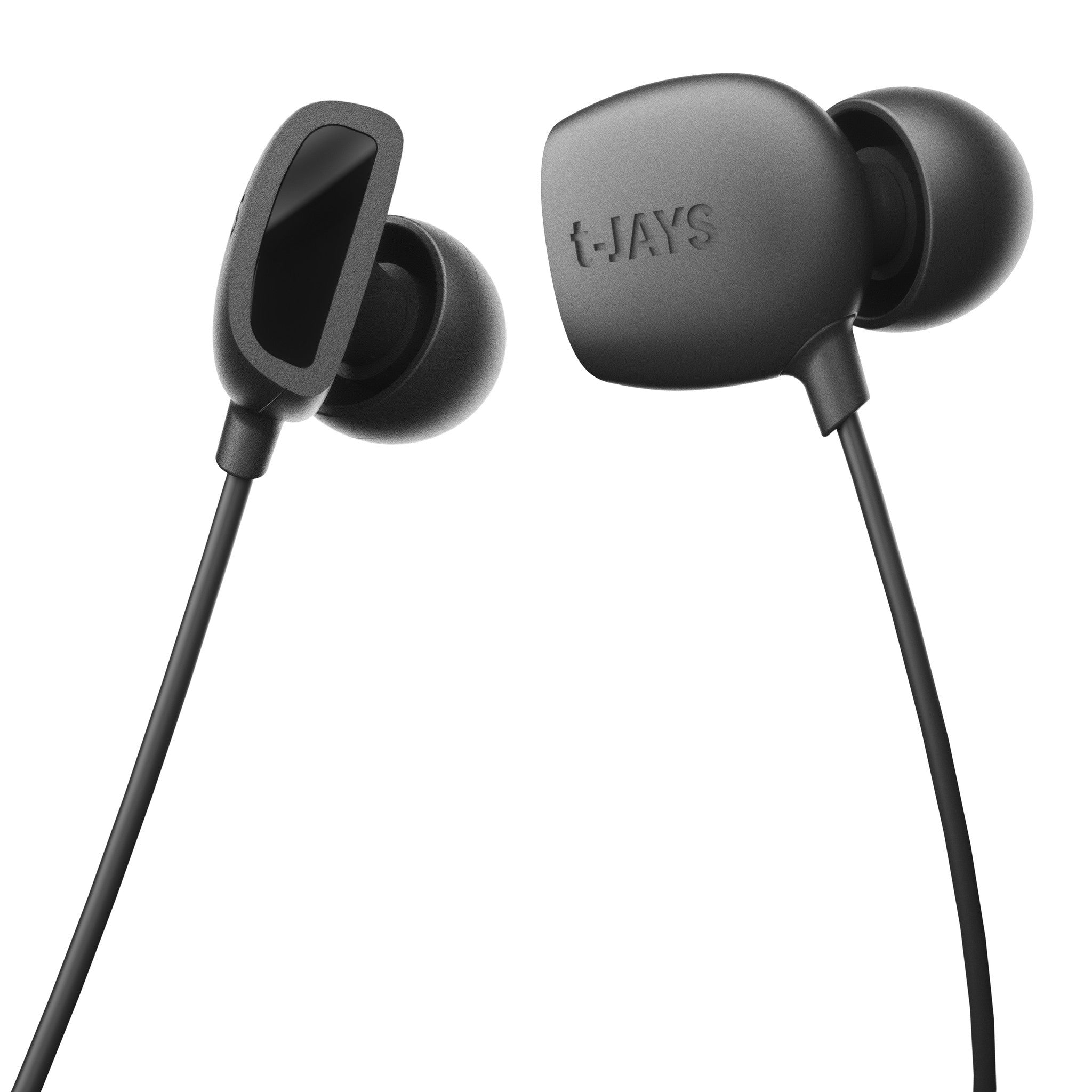 JAYS T-JAYS Three Premium In-Ear Headphones - High-Quality Sound for Music, Gaming & Travel