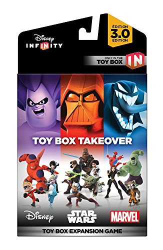 Disney Infinity 3.0 Edition Toy Box Takeover Expansion Game - Compatible with All Platforms | Fun Family Adventure Game for Kids & Collectors | Perfect for Playtime & Disney Fan Collections