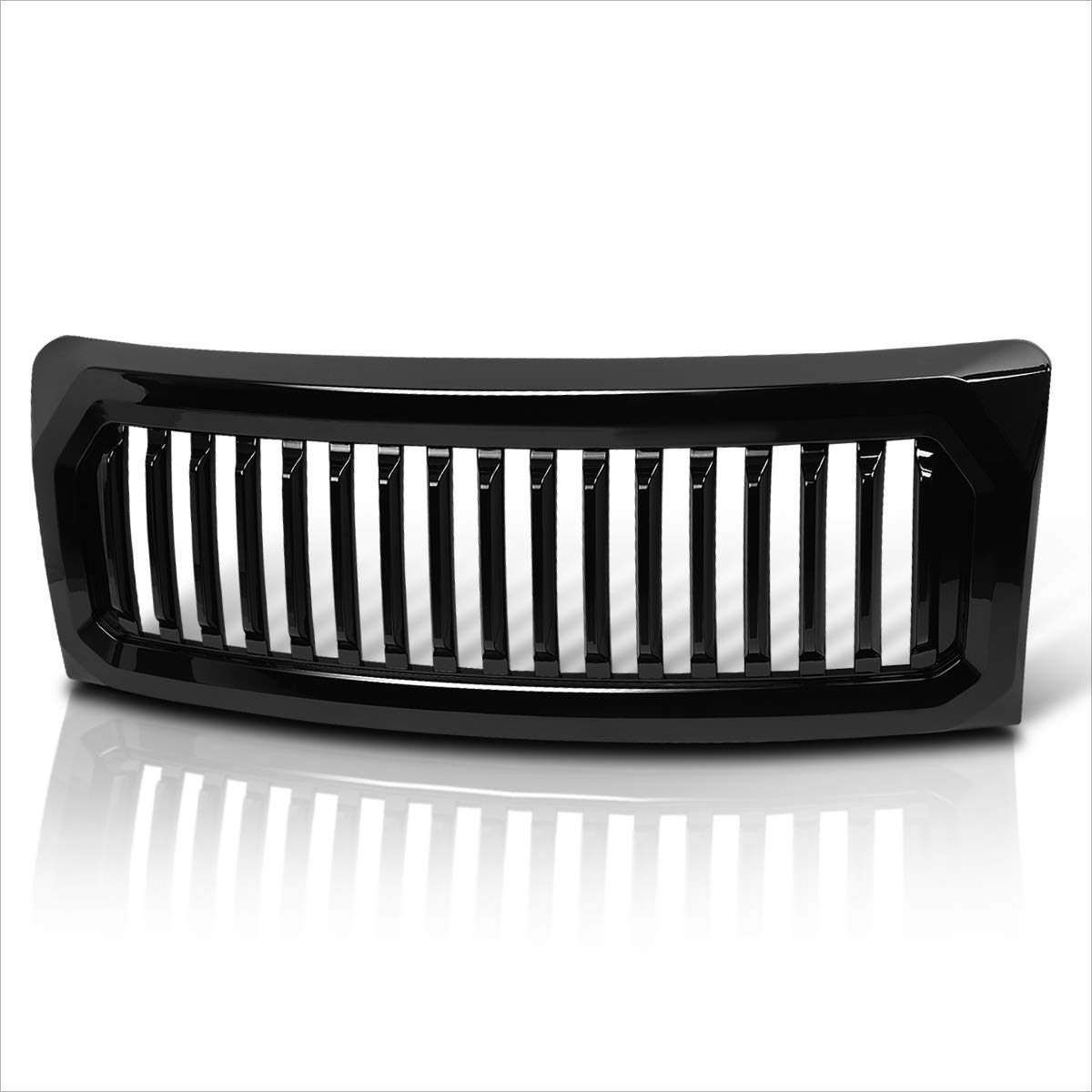 Black Vertical Fence Grille for 09-14 Ford F150 - Off-Road & Street Style