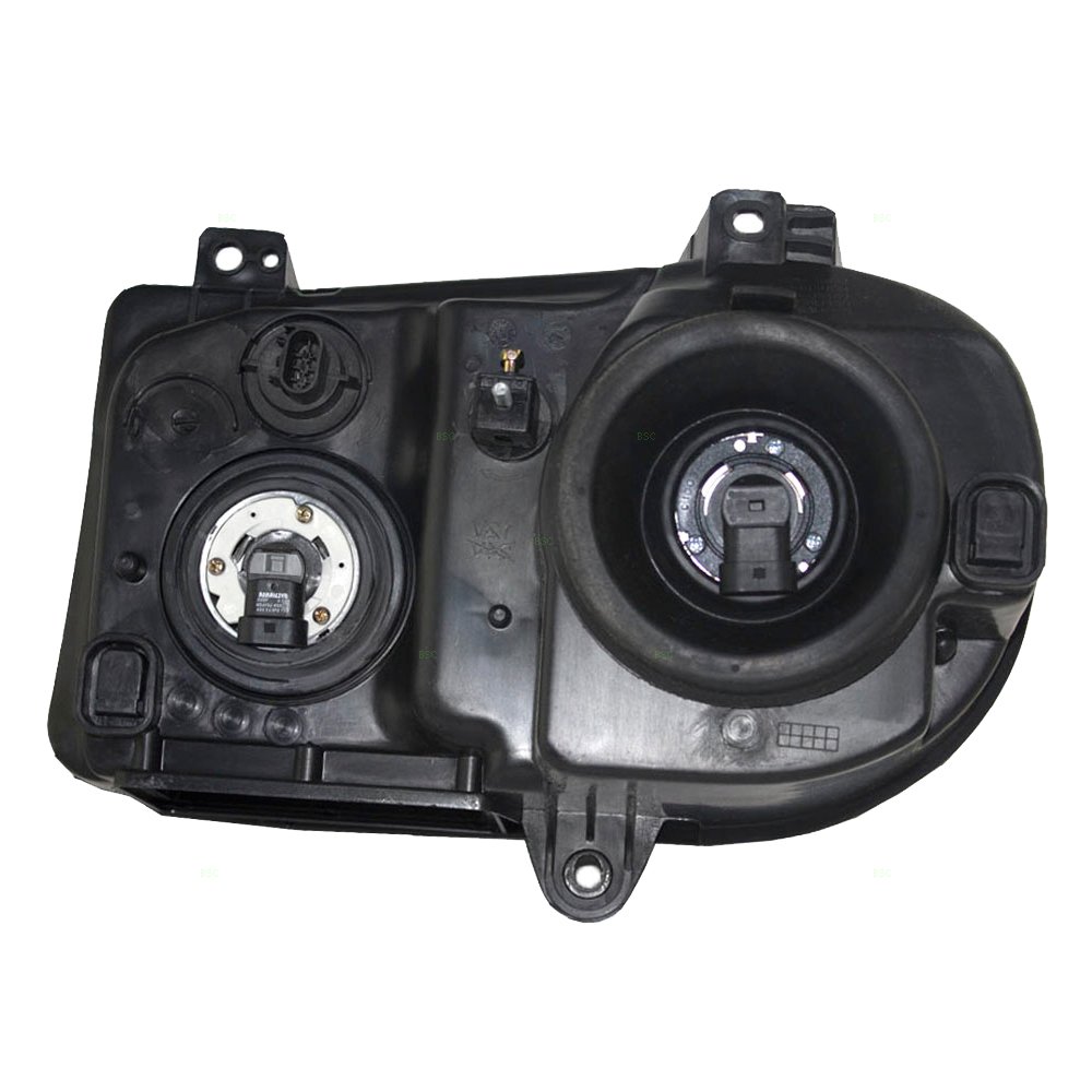 Brock Replacement Passenger Halogen Headlight Compatible with 2005-2010 Chrysler 300 with Projector & Delay Option 57010862AA - Perfect for Night Driving & Enhanced Visibility