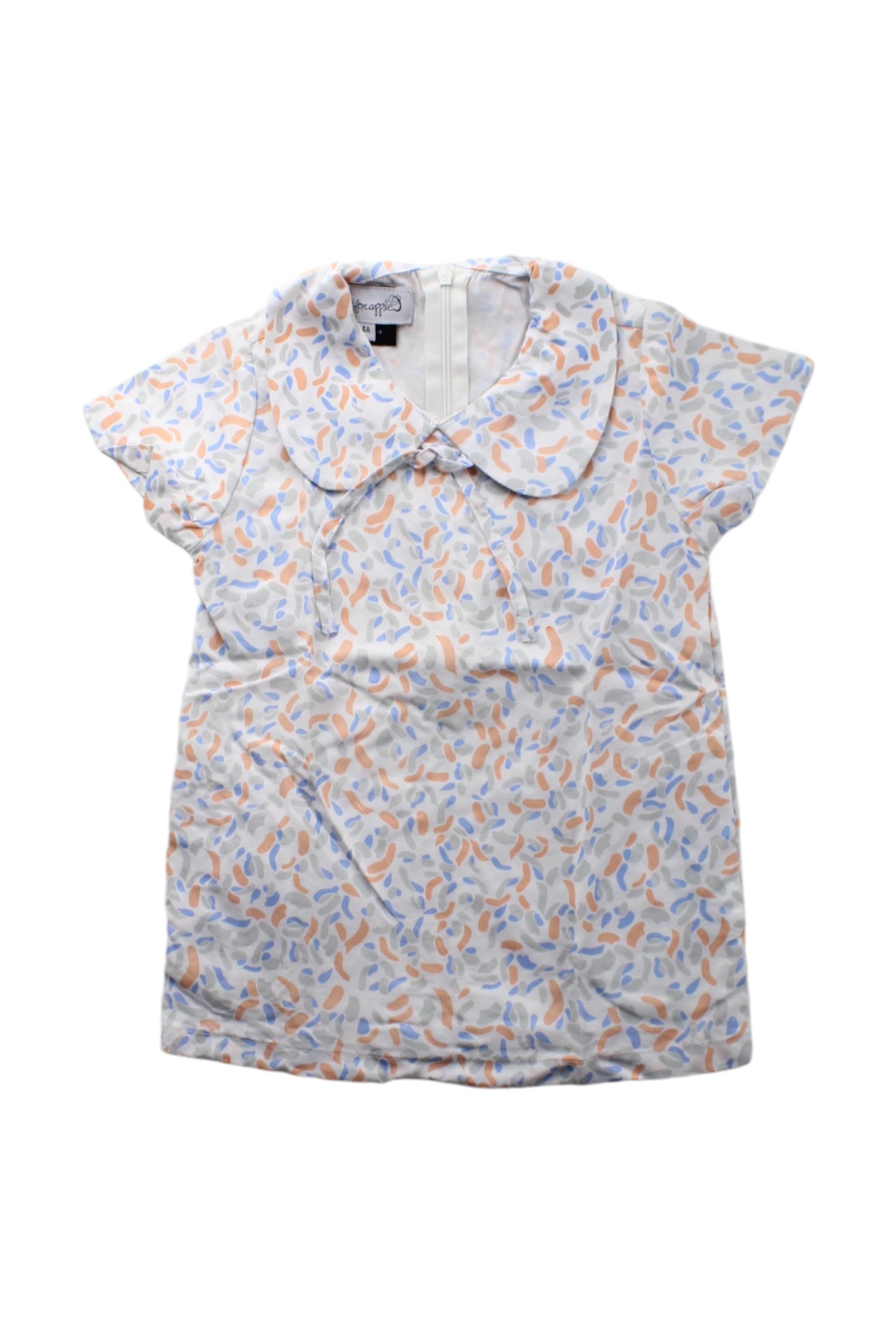 Stylish A for Apple Short Sleeve T-Shirt for Toddlers 4T - Perfect for Preschool, Playdates & Everyday Wear
